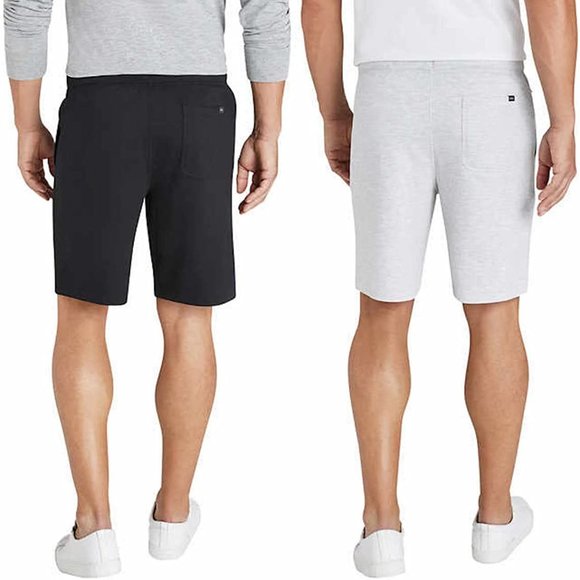 NWT Eddie Bauer Men's 2 Pack Lounge Shorts Black/Gray Size 2XL $40 CC174 - Picture 2 of 2